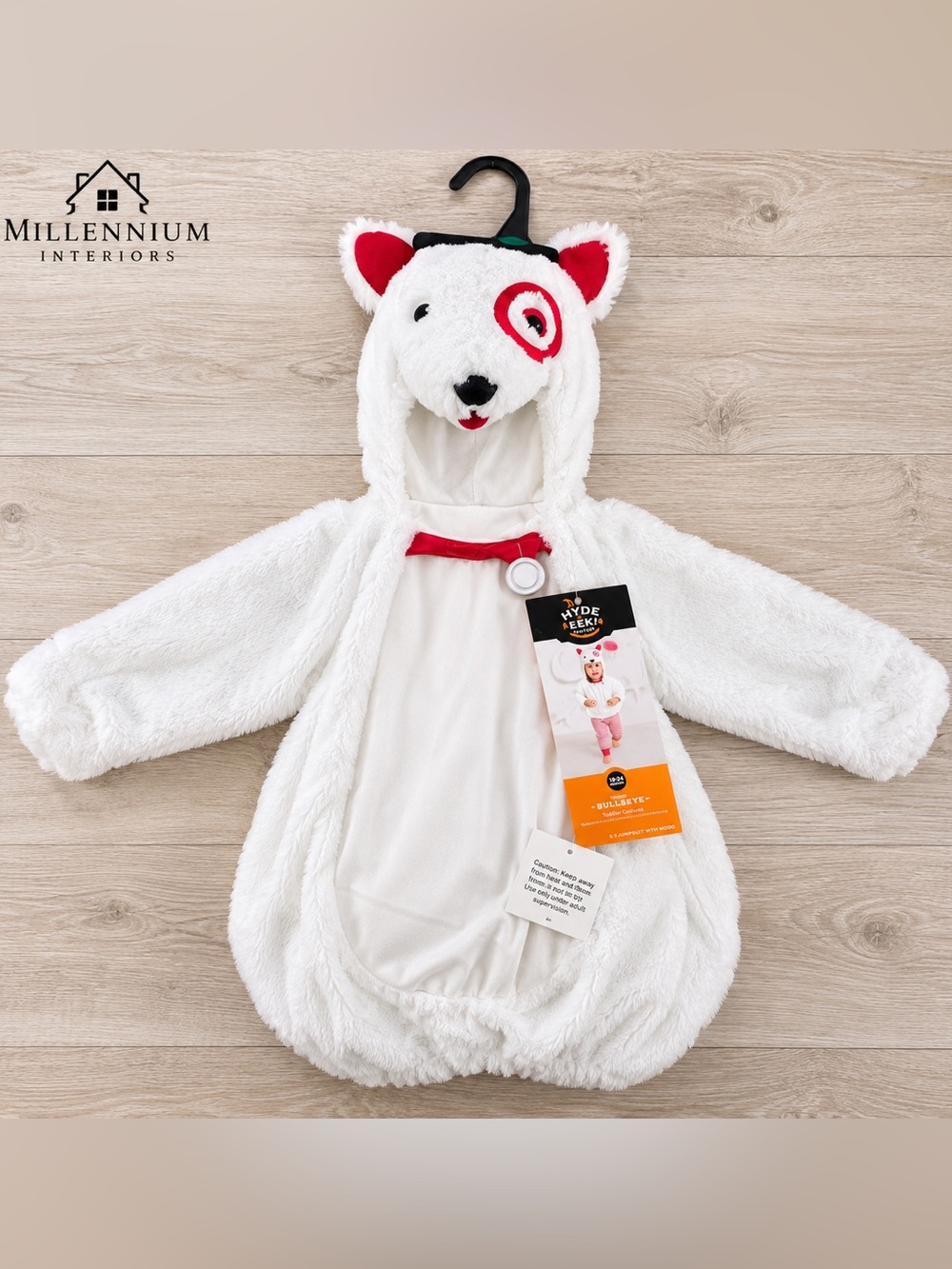 Toddler Target Bullseye Halloween Costume Pullover Hyde and EEK! Boutique 12-18m
